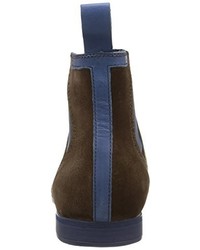 Bottines chelsea marron foncé Billtornade