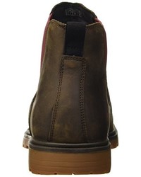 Bottines chelsea marron foncé Geox