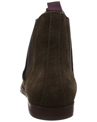 Bottines chelsea marron foncé Hudson