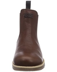 Bottines chelsea marron foncé Kavat