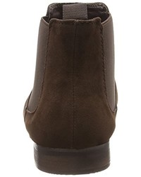 Bottines chelsea marron foncé New Look