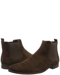 Bottines chelsea marron foncé New Look