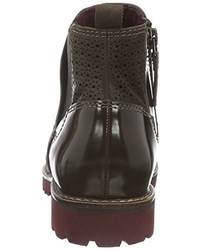 Bottines chelsea marron foncé Tamaris