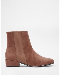 Bottines chelsea marron Asos