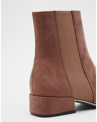 Bottines chelsea marron Asos