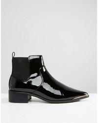 Bottines chelsea noires Asos