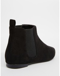 Bottines chelsea noires Asos