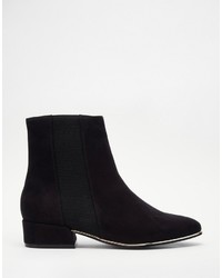 Bottines chelsea noires Asos