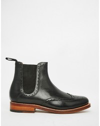 Bottines chelsea noires Grenson