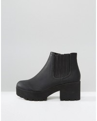 Bottines chelsea noires Asos