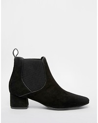 Bottines chelsea noires Asos