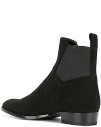 Bottines chelsea noires Saint Laurent