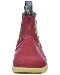 Bottines chelsea rouges Blundstone