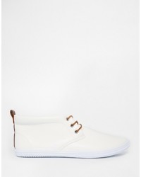 Bottines chukka blanches Asos