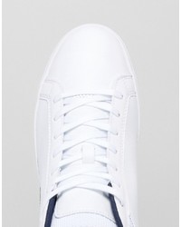 Bottines chukka blanches Lacoste