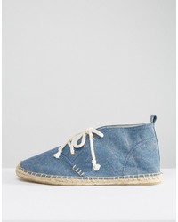 Bottines chukka bleu clair Soludos