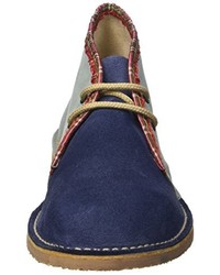 Bottines chukka bleu marine Sotoalto