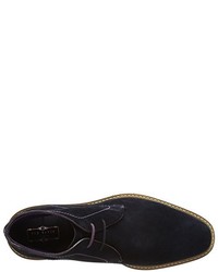 Bottines chukka bleu marine Ted Baker