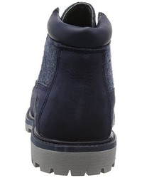 Bottines chukka bleu marine Timberland