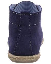 Bottines chukka bleu marine Wolpertinger