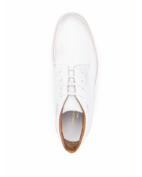 Bottines chukka en cuir blanches Common Projects