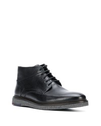 Bottines chukka en cuir bleu marine Lloyd