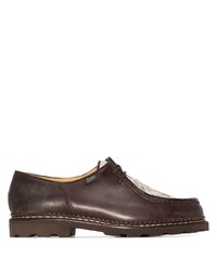 Bottines chukka en cuir marron foncé Paraboot