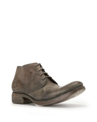 Bottines chukka en cuir marron A Diciannoveventitre