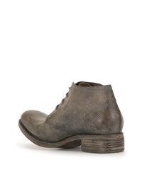 Bottines chukka en cuir marron A Diciannoveventitre