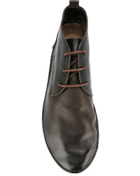 Bottines chukka en cuir marron Marsèll