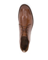 Bottines chukka en cuir marron Officine Creative