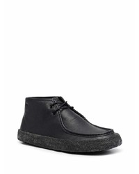 Bottines chukka en cuir noires Camper