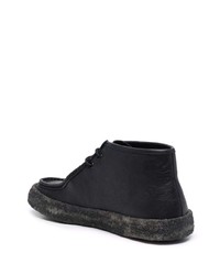 Bottines chukka en cuir noires Camper