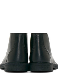 Bottines chukka en cuir noires Pierre Hardy