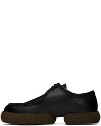 Bottines chukka en cuir noires Dries Van Noten