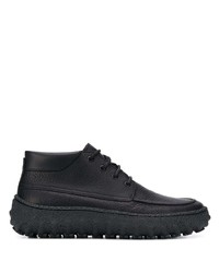 Bottines chukka en cuir noires Camper