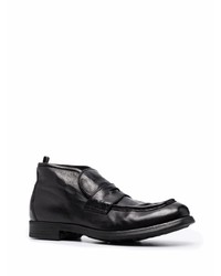 Bottines chukka en cuir noires Officine Creative