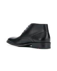 Bottines chukka en cuir noires Lloyd