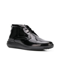 Bottines chukka en cuir noires Tod's