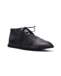 Bottines chukka en cuir noires Marsèll