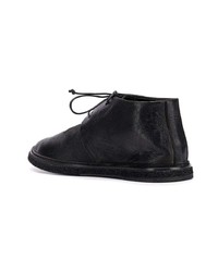 Bottines chukka en cuir noires Marsèll