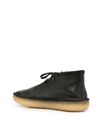 Bottines chukka en cuir noires Lemaire