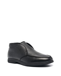 Bottines chukka en cuir noires Billionaire