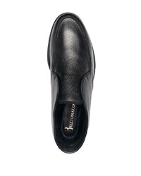 Bottines chukka en cuir noires Billionaire