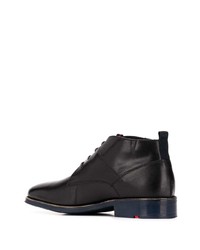 Bottines chukka en cuir noires Lloyd