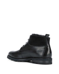 Bottines chukka en cuir noires Lloyd