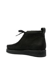 Bottines chukka en cuir noires Clarks Originals