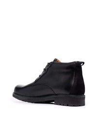 Bottines chukka en cuir noires Timberland