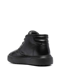 Bottines chukka en cuir noires Baldinini