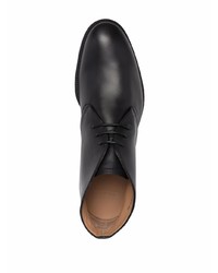 Bottines chukka en cuir noires Bally